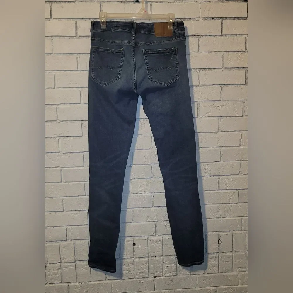 American Eagle Next Level Flex Distressed Slim Jeans - Size 30x34
